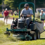 municipal-worker-mows-lawn-mower-gardener-cuts-grass
